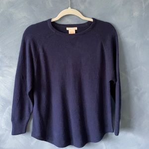 Navy blue sweater